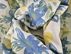 Curtains - Cotton curtain Petite (blue)