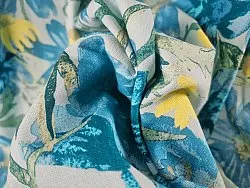 Curtains - Cotton curtain Cutie (blue)