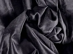 Curtains - Velvet curtains Juliet (black/dark blue)