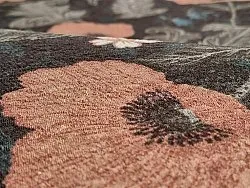 Wilton rug - Poppy (black)