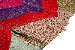 Moroccan Berber rug Boucherouite 125 x 235 cm