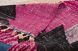 Moroccan Berber rug Boucherouite 125 x 290 cm