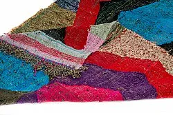 Moroccan Berber rug Boucherouite 125 x 235 cm