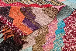 Moroccan Berber rug Boucherouite 125 x 250 cm