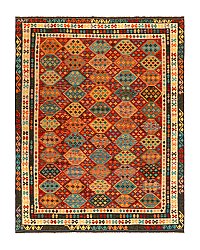Kilim rug Afghan 393 x 310 cm