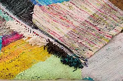 Moroccan Berber rug Boucherouite 150 x 285 cm