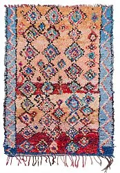 Moroccan Berber rug Boucherouite 260 x 115 cm