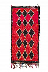 Moroccan Berber rug Boucherouite 280 x 140 cm
