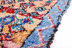 Moroccan Berber rug Boucherouite 260 x 115 cm