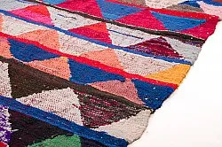 Moroccan Berber rug Boucherouite 145 x 240 cm