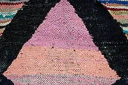Moroccan Berber rug Boucherouite 140 x 255 cm