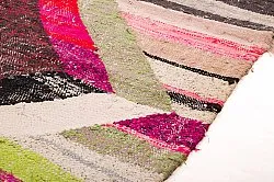 Moroccan Berber rug Boucherouite 135 x 245 cm