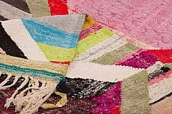 Moroccan Berber rug Boucherouite 135 x 245 cm