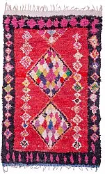 Moroccan Berber rug Boucherouite 255 x 165 cm