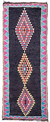 Moroccan Berber rug Boucherouite 360 x 135 cm