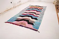 Moroccan Berber rug Boucherouite 150 x 310 cm