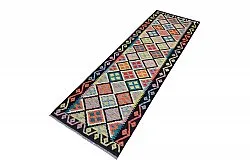 Oriental Rug - Vegi Kelim Hand Woven - 80 x 268 cm