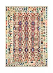 Oriental Rug - Vegi Kelim Hand Woven - 202 x 293 cm