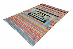 Oriental Rug - Kelim Hand Woven - 203 x 299 cm