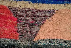 Moroccan Berber rug Boucherouite 135 x 270 cm