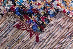 Moroccan Berber rug Boucherouite 370 x 145 cm