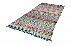 Moroccan Berber rug Boucherouite 150 x 340 cm