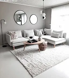 Shaggy rugs - Cosy (white)