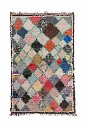 Moroccan Berber rug Boucherouite 230 x 145 cm