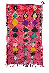 Moroccan Berber rug Boucherouite 280 x 160 cm