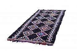 Moroccan Berber rug Boucherouite 260 x 140 cm