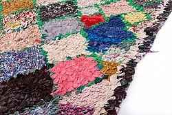 Moroccan Berber rug Boucherouite 230 x 145 cm