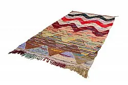 Moroccan Berber rug Boucherouite 160 x 295 cm