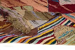 Moroccan Berber rug Boucherouite 160 x 295 cm