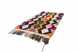 Moroccan Berber rug Boucherouite 150 x 305 cm