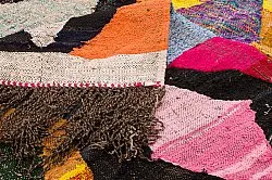 Moroccan Berber rug Boucherouite 150 x 305 cm