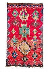 Moroccan Berber rug Boucherouite 290 x 170 cm