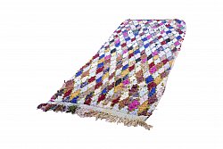 Moroccan Berber rug Boucherouite 280 x 105 cm