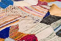 Moroccan Berber rug Boucherouite 155 x 325 cm