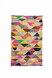 Moroccan Berber rug Boucherouite 140 x 230 cm