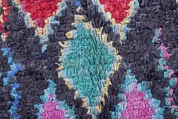 Moroccan Berber rug Boucherouite 240 x 135 cm
