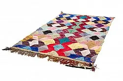 Moroccan Berber rug Boucherouite 150 x 255 cm