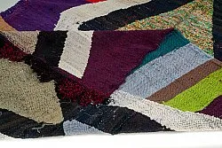 Moroccan Berber rug Boucherouite 135 x 255 cm