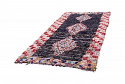 Moroccan Berber rug Boucherouite 275 x 140 cm