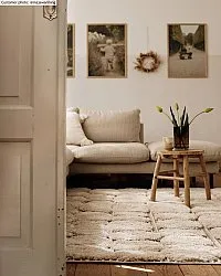 Shaggy rugs - Fondi (beige)
