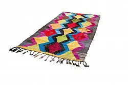 Moroccan Berber rug Boucherouite 140 x 275 cm