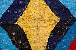 Moroccan Berber rug Boucherouite 140 x 275 cm
