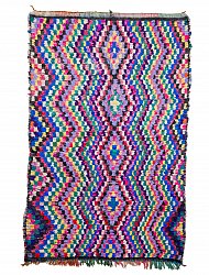 Moroccan Berber rug Boucherouite 265 x 170 cm