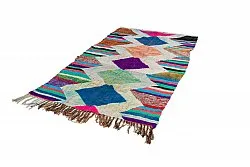 Moroccan Berber rug Boucherouite 130 x 230 cm