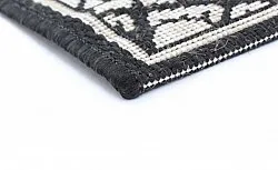 Wilton rug - Charleston (black/sand)