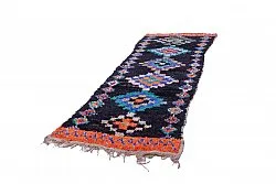 Moroccan Berber rug Boucherouite 330 x 115 cm